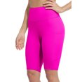 thumbnail image 3 of Women's Running Biker Shorts with Side Pockets High Waisted, 3 of 6