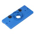 thumbnail image 4 of Hinge Drilling Guide Locator, Hinge Hole Saw Jig ABS  For   Drills, 4 of 8