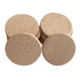 thumbnail image 3 of GUOOL 20 Pcs Tranches de Bois Non Finies Disque Rond Cercle Pièces Découpes Éclats 3 cm, 3 of 9