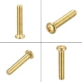 thumbnail image 5 of Unique Bargains M3x16mm Brass Machine Screws, Phillips Pan Head Fastener Bolts 10Pack, 5 of 5