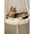 thumbnail image 1 of 1pc Cat Hanging Woven Hammock Bed Suitable For Small And Medium-sized Cats To Sleep In Four Seasons (1-7kg) (excluding Mat), 1 of 5