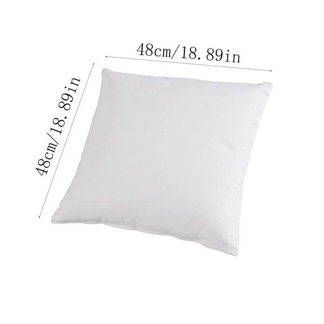 50x50cm Headboard Cushion Core - Non-Woven Woolen Cloth Pillow Insert, Soft & Breathable Filler for Decorative Backrest Support