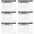 thumbnail image 1 of Calendrier Mural Mensuel Suspendu Délicat, 1 of 9