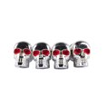 thumbnail image 1 of 4Pcs 3D Skeleton Motorcycle License Plate Screw Fasteners, 1 of 9