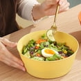 thumbnail image 4 of Reusable Lightweight Bowl, Large Capacity Salad Bowls for Rice Soup Snack Fruit Serving, Microwave and Dishwasher Safe Kitchen Bowls for Home, Camping, and Picnic, 4 of 6