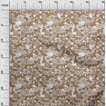 thumbnail image 3 of oneOone Silk Tabby Tan Fabric Florals Craft Projects Decor Fabric Printed By The Yard 42 Inch Wide, 3 of 4