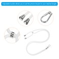 thumbnail image 3 of Unique Bargains Phone Lanyard, Adjustable Neck Lanyard with Transparent Lanyard Patch, White, 1 Count, 3 of 5