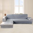 thumbnail image 2 of L Shape Sofa Slipcover Reversible Sectional Couch Cover Water Repellent Superfine Fiber Sofa Cover Furniture Protector, 2 of 9