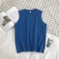 thumbnail image 1 of Workout Tank Top Men's Workout Tank Top Sleeveless Pure Color Muscle Shirts For Bodybuilding Gym TrainingBlue 3XL, 1 of 1