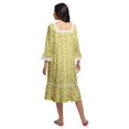 thumbnail image 3 of Moomaya Chemise de Nuit Évasée en Coton pour Femmes, 3 of 6