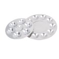 thumbnail image 4 of Metal Paint Tray, Round Shaped 10 And 6 Wells 10Pcs Round Paint Tray  For Acrylic, 4 of 8