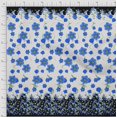 thumbnail image 2 of oneOone Viscose Chiffon Fabric Artistic Flower Panel Print Fabric BTY 42 Inch Wide, 2 of 3