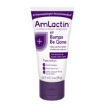 AmLactin KP Bumps Crème hydratante, crème hydratante pour peau sèche rugueuse et bouillante, 3 Tube Oz