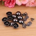 thumbnail image 4 of 20pcs Métal Snap Attaches Champignons Boutons pour Rivets en Cuir de Champignon Rivets en Cuir Boutons Pression Boutons-Pression, 4 of 8