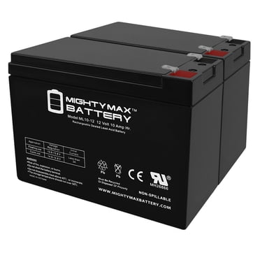 ML10-12 - Batterie SLA 12 Volts 10 AH - Lot de 2