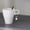 E, variante sur Accessoires de Lettres pour Identification de Gobelet Breloques Initiales en Forme de Cœur pour Tasses pour Poignées de Tasse Uniques et Étiquettes de Nom
