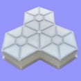 thumbnail image 4 of S SERENABLE Driveway Paving Brick Patio Concrete Slabs Path Garden Walk Maker Reusable Mould 2, 4 of 7