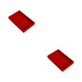 thumbnail image 2 of relayinert Jewelry With Compact And Portable Jewel Storage Case Travel And Daily Effectively Protecting Big red 2Set, 2 of 6