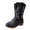 style-04 Black, variant on Gubotare Cowboy Boots for Girl Premium Kids Cowboy Boots - Comfort Fit Toddler Cowboy Boots - Boys and Girls Cowboy Boots Durable & Stylish Western WearSize 10.5 (Brown,Little Kids 10.5)