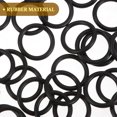 thumbnail image 4 of 100pcs Rubber O Rings O Ring Sealing Gaskets Guitar Knob Accessories Guitar Parts, 4 of 8