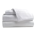 thumbnail image 4 of Comfy Bamboo World Series 4pc Microfiber Bedsheets Sheet Set, Twin Size Bed, White, 4 of 5