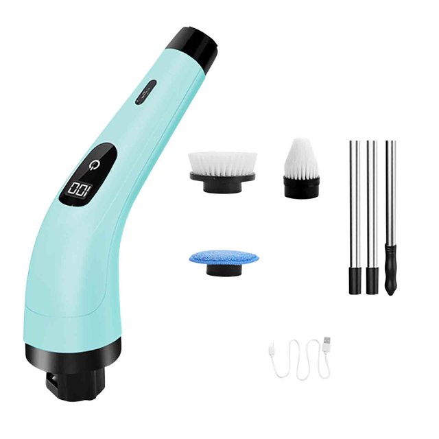 Dvkptbk Cleaning Brush Multi Functional Cleaning Brush 4-In-1 New Year's Sweeping and Cleaning Tool Household Items Universal Sweeping Brush Cleaning Supplies