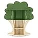 thumbnail image 2 of Delta Children Tree Bookcase - Greenguard Gold Certified, Fern Green/Crafted Natural, 2 of 4