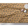 thumbnail image 3 of Soimoi Cotton Cambric Fabric Text & Tiger Face Cartoon Print Fabric by The Yard 56 Inch Wide, 3 of 3