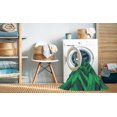 thumbnail image 2 of Ahgly Company Tapis d'Intérieur Lavable en Machine Carré Transitionnel Moyen Vert Sarcelle, 6 Pieds Carré, 2 of 7