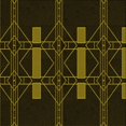 thumbnail image 1 of Ahgly Company Machine Washable Indoor Square Transitional Night Black Area Rugs, 4' Square, 1 of 7
