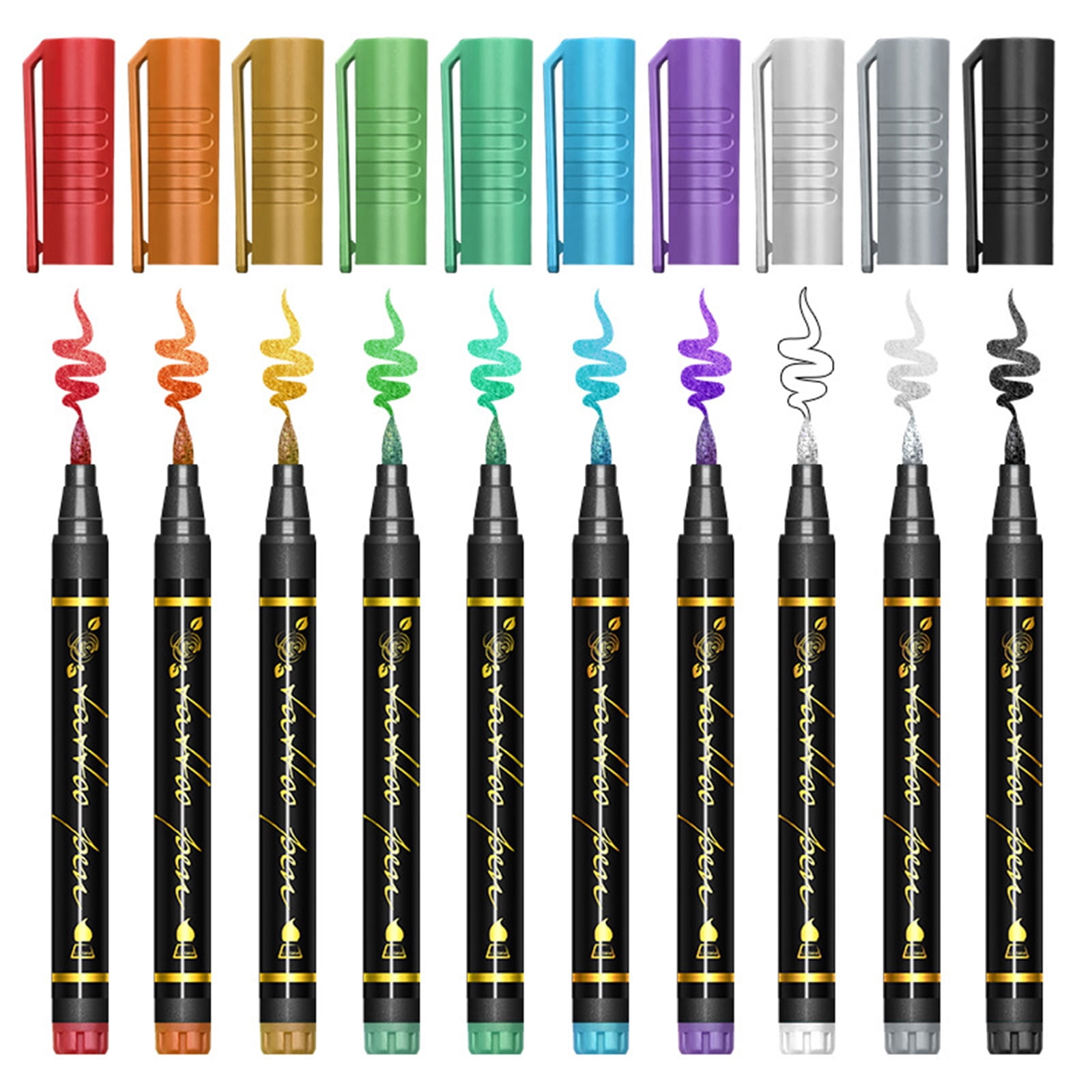 10 colors Body Art Marker Pen Body Art Pens Quick-Drying Body Art Pen Marking Skin Design Body Art