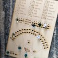 thumbnail image 2 of Baseball  Board Game Baseball  Board Game Wooden Marble Board Game Board, 2 of 8