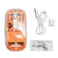 thumbnail image 2 of Silent Click, Rechargeable, 3 Modes  BT5.1 BT5.1 2.4GHz Mouse For PC Laptop Notebook Computer With Metal Wheel And 4 Adjustable DPI, 2 of 8
