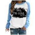 thumbnail image 2 of 2023 Chandail en Molleton Mode pour Femmes 50 % de Réduction Liquidation T-shirt Imprimé Manches Longues Blouse Col Rond Hauts Décontractés Chandail en Molleton, 2 of 5