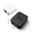 thumbnail image 3 of QualitChoice Network Switch 1000Mbps No Interference Gigabit Switches Digital High Reliability Networking Switcher Electrical Desktop White Black, 3 of 6