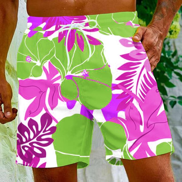 Cameland Short de Plage Décontracté pour Homme à Imprimé Spécial