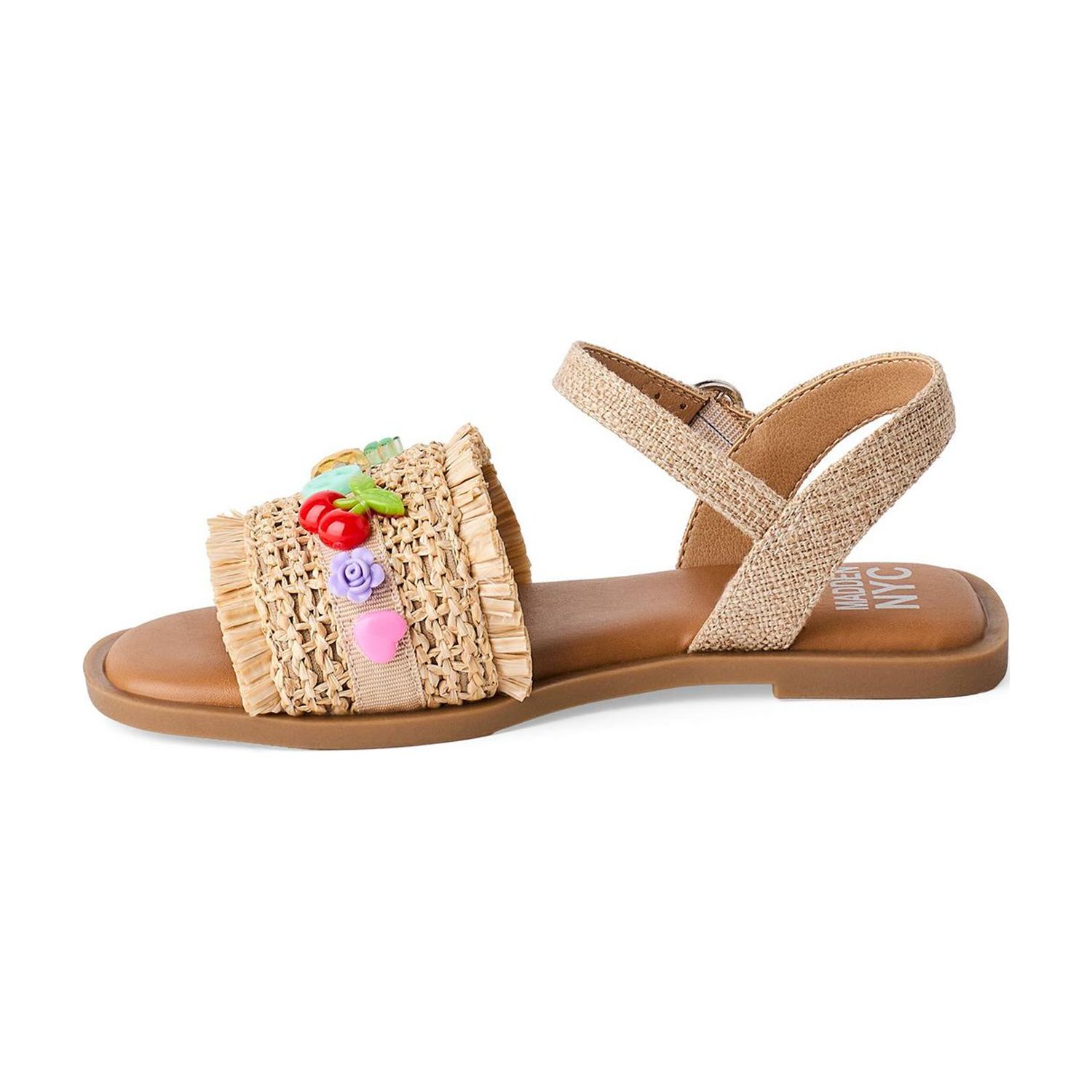 Madden NYC Girls' Beaded Sandals