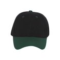 thumbnail image 2 of Casquette de Baseball Bicolore Ajustable, Noir/forêt, 2 of 2