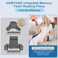 thumbnail image 4 of Reading Pillow for Sitting in Bed, 22H Bed Rest Pillows with Arms, Back Pillows for Sitting Up, Ergonomic Lumbar Support Cushion for Reclining, Gaming, Work, Resting,, 4 of 8
