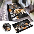 thumbnail image 2 of Halloween Pumpkin Doormat Scary Rug for Bathroom Living Room Entryway Seasonal Floor Mat for Fall, 2 of 6