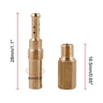 thumbnail image 3 of relayinert 20 Pieces Carburetor Fuel Nozzle Aluminum Alloy Main Jets Set High Density Slow Pilot Jets Carb Carburetor Vice Injectors 1Set, 3 of 6
