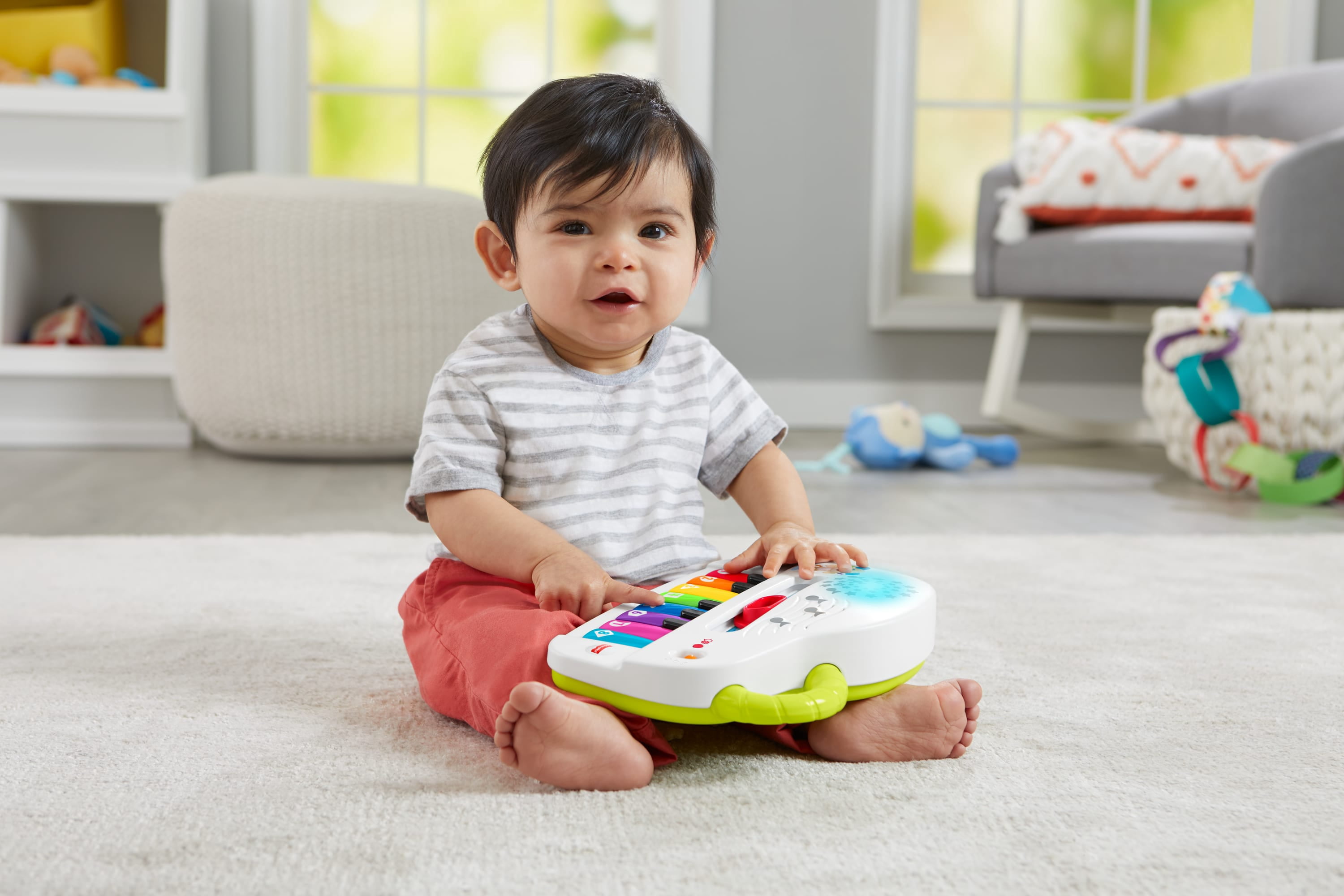 Fisher-Price Laugh & Learn Silly Sounds Light-Up Piano Interactive Toy for Baby & Toddler - Walmart Exclusive