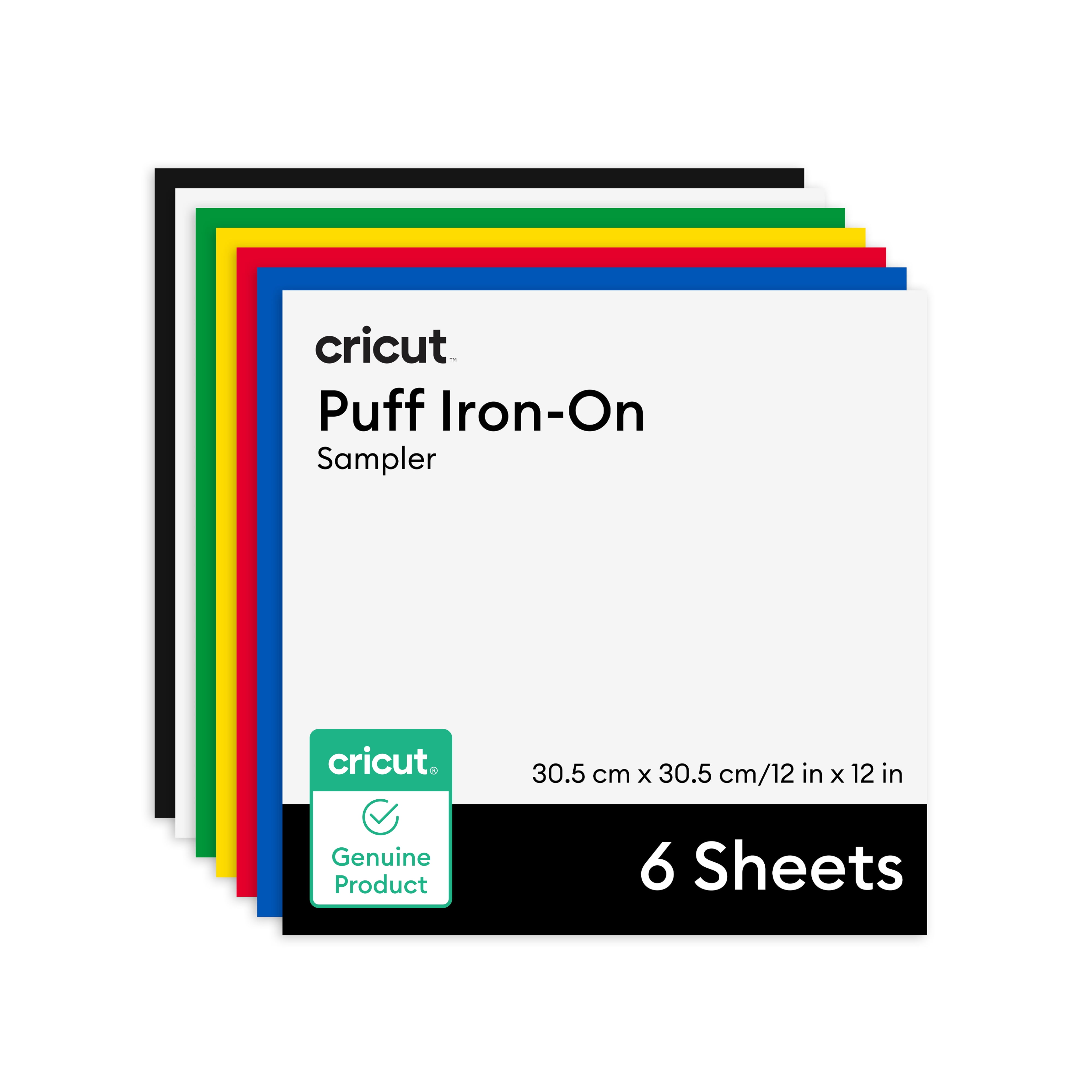 Cricut® Puff Iron-On, Classics Sampler