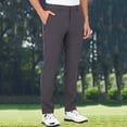 thumbnail image 2 of FRSASU Pantalon de Golf pour Homme Extensible Pantalon Habillé Décontracté pour l'Été Exercice de Golf Léger Travail Voyage Pantalon Habillé pour Homme Gris, 2 of 6