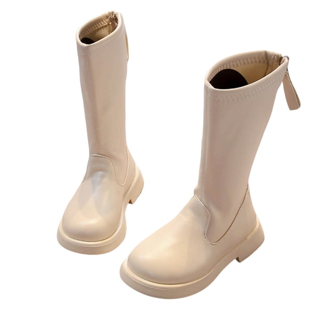 Boots for Girls Winter Mid Top High Top Princess Long Boots Children