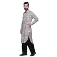 thumbnail image 3 of Atasi Printed Pathani Kurta With Salwar For Men Indian Summer Ethnic Set, 3 of 5
