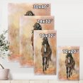 thumbnail image 4 of Designart Portrait Of Beautiful Chestnut Horse II Canvas Wall Art, 4 of 4