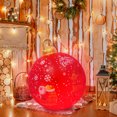 thumbnail image 4 of 60CM Outdoor Christmas Inflatable Decorated Ball Giant Christmas Inflatable Ball Christmas Tree Decorations With Lamp, 4 of 6