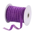 thumbnail image 2 of TopLLC Velours 1 cm Ribbon Flocage Ribbon Velours Bijoux Bricolage Ribbon Accessoires Nœud Ribbon 50 Yards en Liquidation, 2 of 2