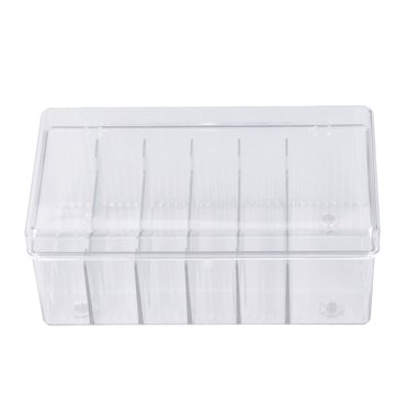Lash Extension Organizer, Lash Supplies Organizer 6 Compartments  for Beauty Salon
